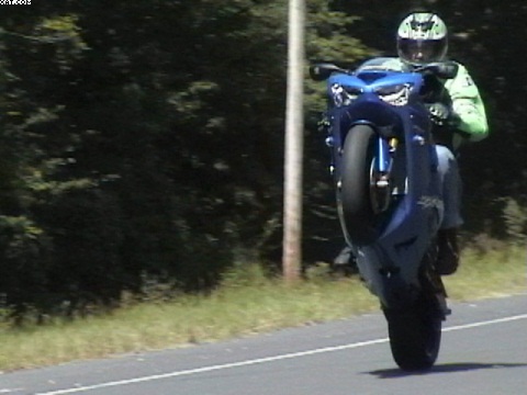 Me on Steves Wheelie Machine